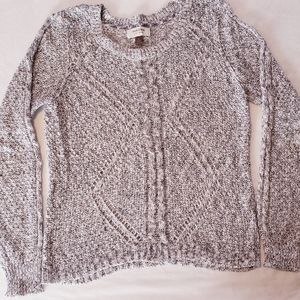 Open knit light spring sweater